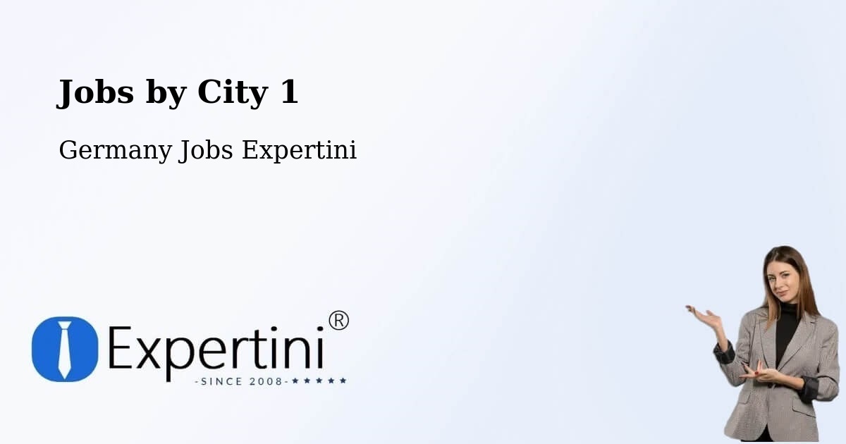 City Jobs in Germany - Expertini